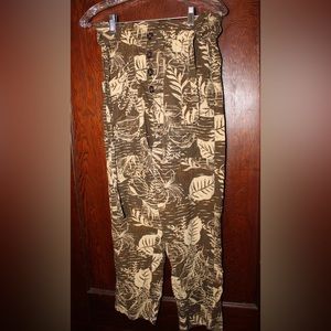 Urban Outfitters patterned pants.